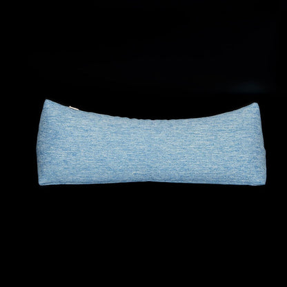 Buckwheat Neck Support Pillow Cervical Neck Cylinder Bolster Pillow,Buckwheat Hulls Adjustable Roll Pillow,Neck Pain Relief for Back and Side Sleepers Round Pillows for Lunch Break beige, 6*15 inch