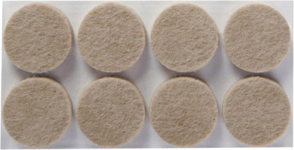 Scotch Felt Pads 32 PCS Beige, Felt Furniture Pads for Protecting Hardwood Floors, 1" Round, Easy-to-apply, Self-Stick design, Reliable protection from nicks, dents and scratches (SP802-NA)