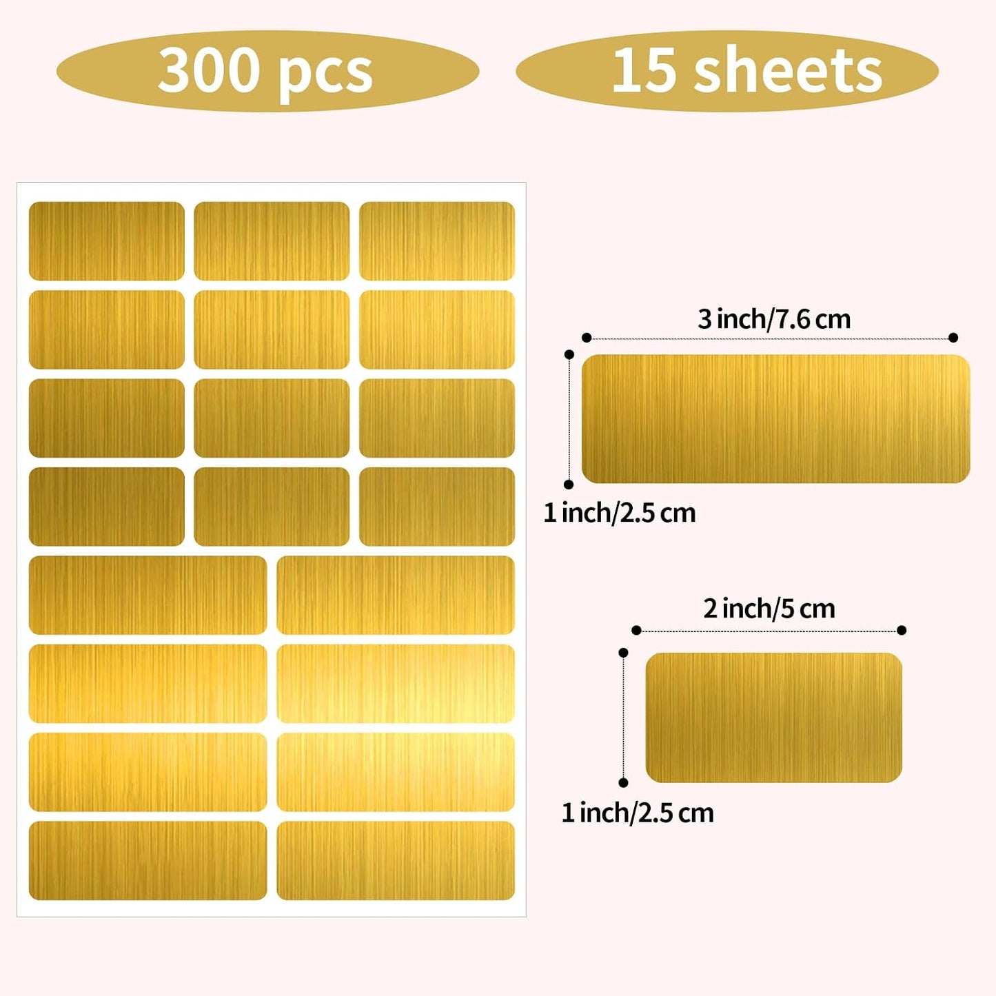 1000 Blank Removable Freezer Labels, Blank Removable Labels Water Oil Resistant with Perforation Line for Food Containers Jars Pantry Organization (Each Measures 1x 3 Inch)