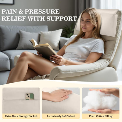 Recliner Headrest Pillow, Adjustable Comfort Neck & Head Support Pillow