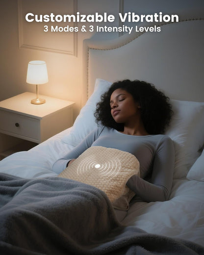 COMFIER Heating Pad with Graphene Heat & Massage for Back FSA Eligible Item
