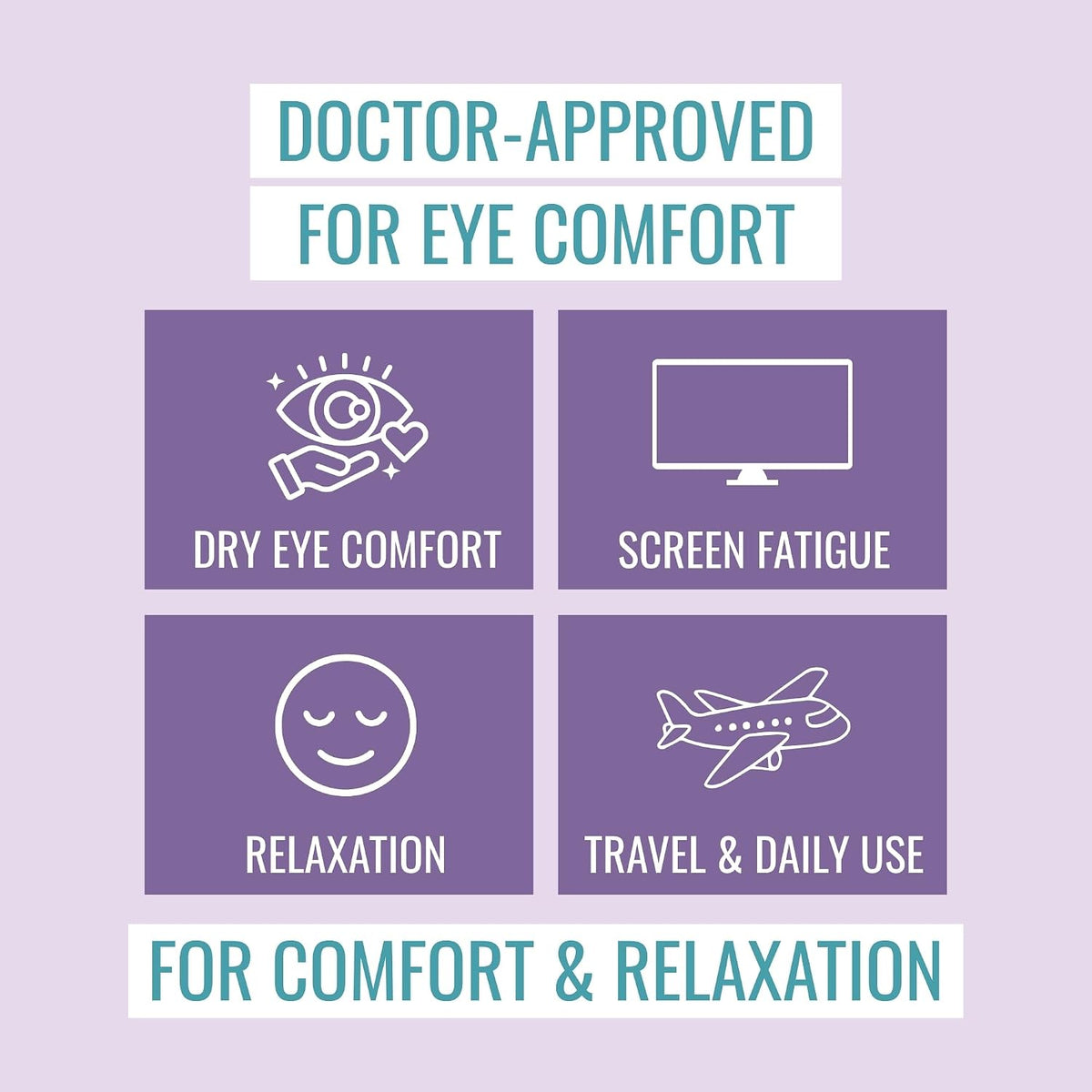 NOVEHA Lavender Self Heating Steam Eye Mask for Dry Eyes 30PCs Air-Activated Steam Eye Mask Warm Compress for Ease Daily Strain, Eye Relaxation, Travel & Spa Use, Soothing Moist Heat for Stressed Eyes