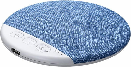 Bluetooth Pillow Speaker for Sleeping, Mini Portable Under Pillow Speaker with White Noise Timer Wireless Sleep Aid with Stereo Bass Private Sleep Headphones for Side Sleeper Adult Kid