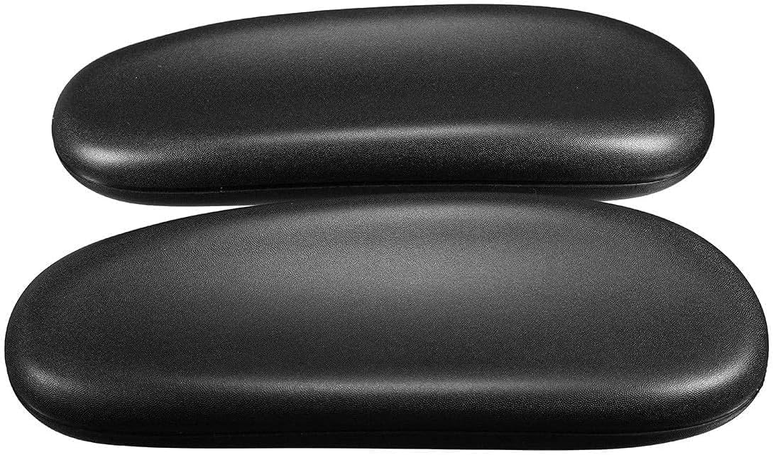 Ketofa Office Chair Arm Rest Replacement Fits All Styles of Arms with 4" Mounting Hole Patterns Screws Set Desk Armrest Cover(2Pack)