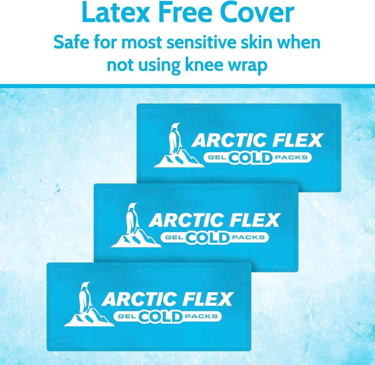 Arctic Flex Gel Replacement Packs - Ice Packs Reusable for Elbow Ice Brace