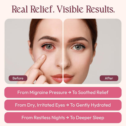 Fomin Steam Eye Mask - 20 Pack - Variety Pack - Self Heating Warm Compress for Dry Eyes, Puffy Eyes & Dark Circles, Disposable Sleep Mask for Home, Spa, Travel Essentials & Relaxation Gifts for Women