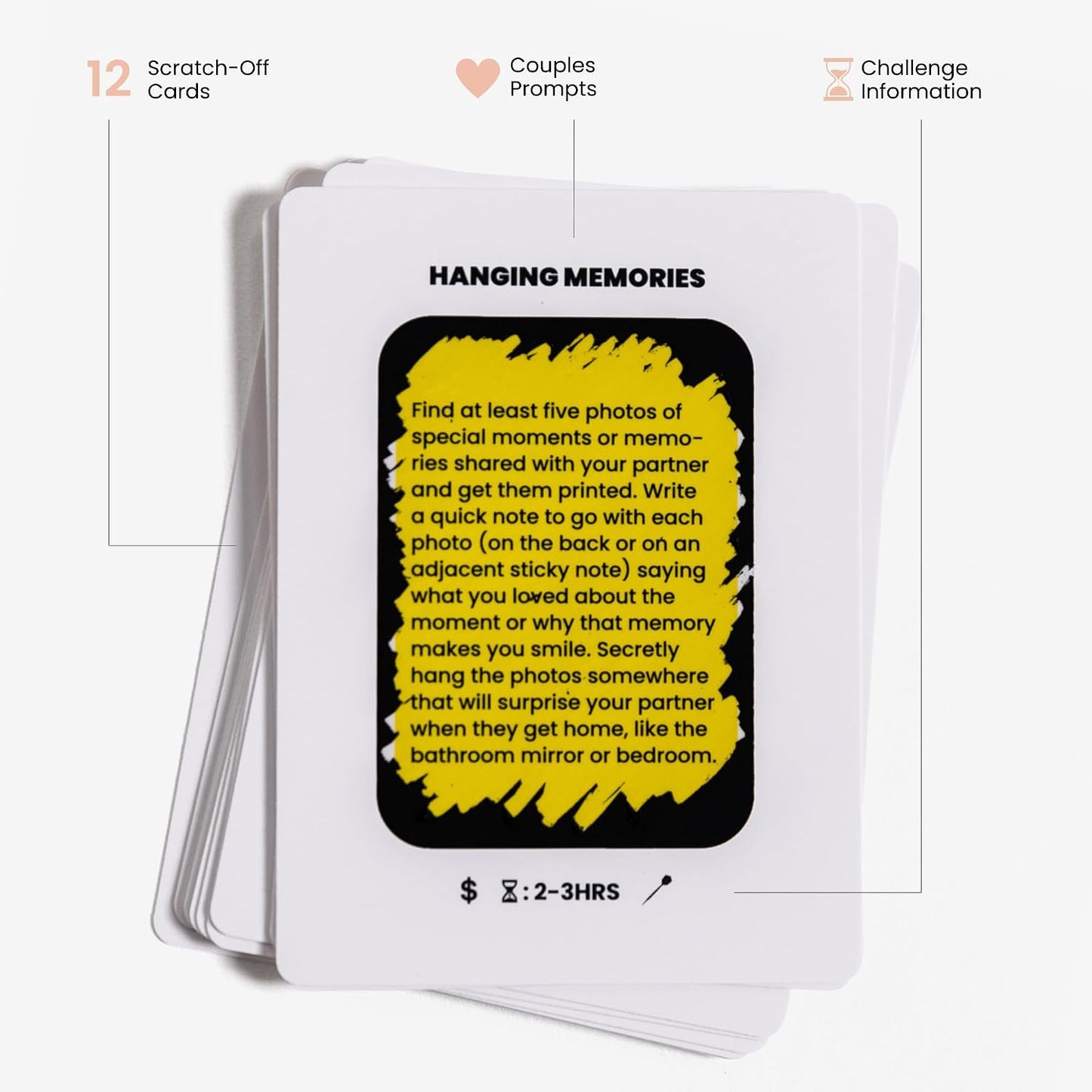 Kindness Self Edition - 12 Scratch-Off Self-Care Challenge Cards | Self-Care Challenges With Reflection, Solo Activity For Wellness, Personal Growth Gift For Adults