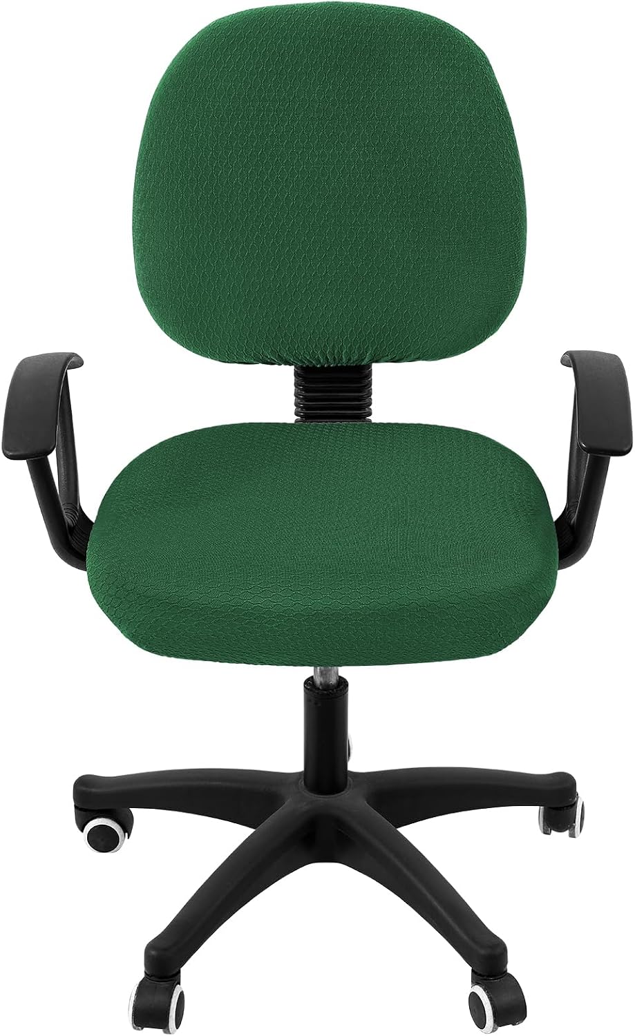 Smiry Office Computer Chair Armrest Covers, 2PCs Anti-dust Arm Rest Pad | Removable Washable Desk Chair Arm Pad Covers, Grey