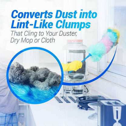 Fuller Brush Duster Spray – 15.5 oz Multi Surface Dust Removing Sprayer - Safe Household Cleaning for Floors, Furniture, Blinds & Car Interiors (Pack of 1)