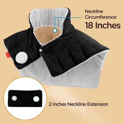 Comfytemp Heating Pad for Neck Shoulders Back, 2.6 Ib Weighted Heating Pad