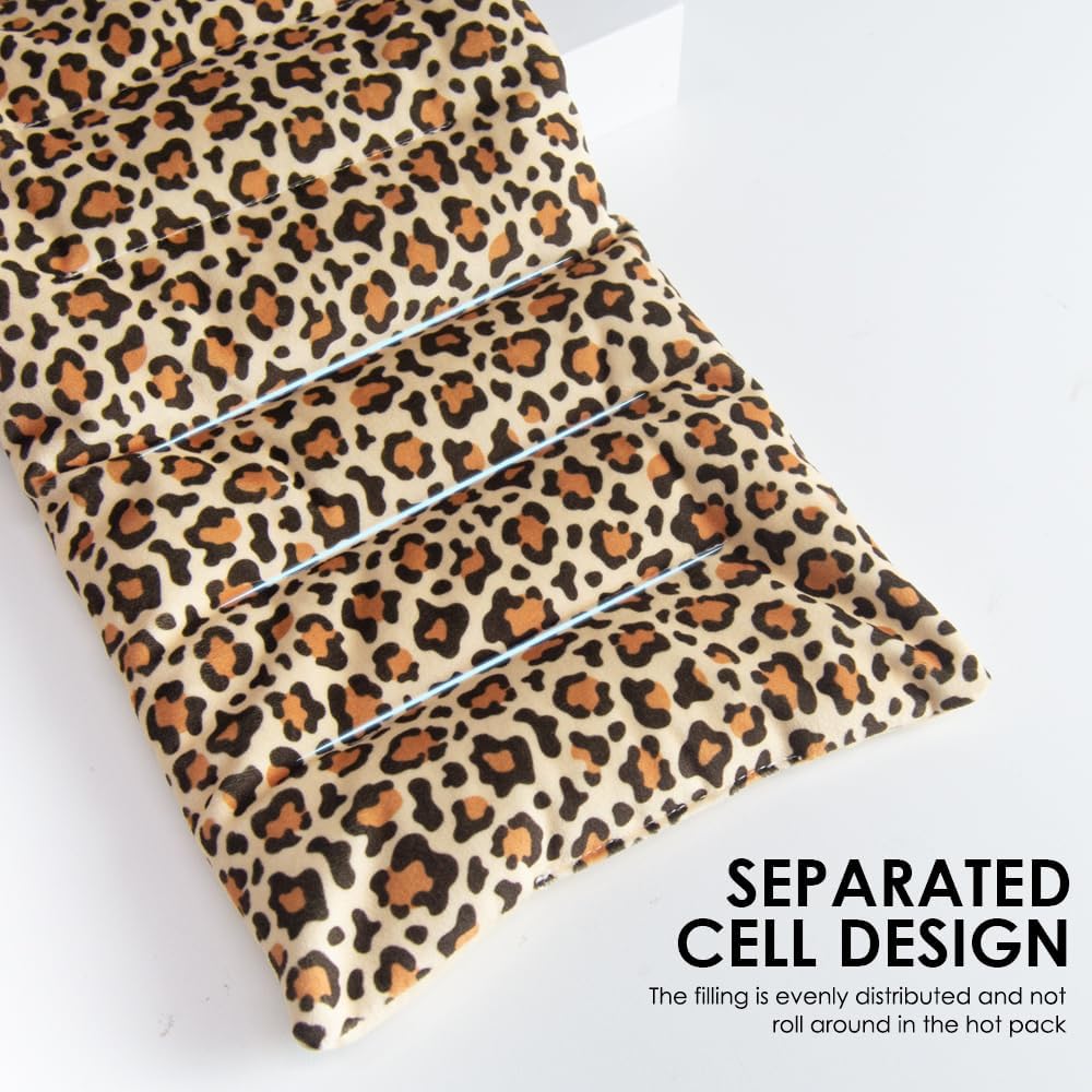 Microwave Heating Pad for Pain Relief, 8 x 18 Grey