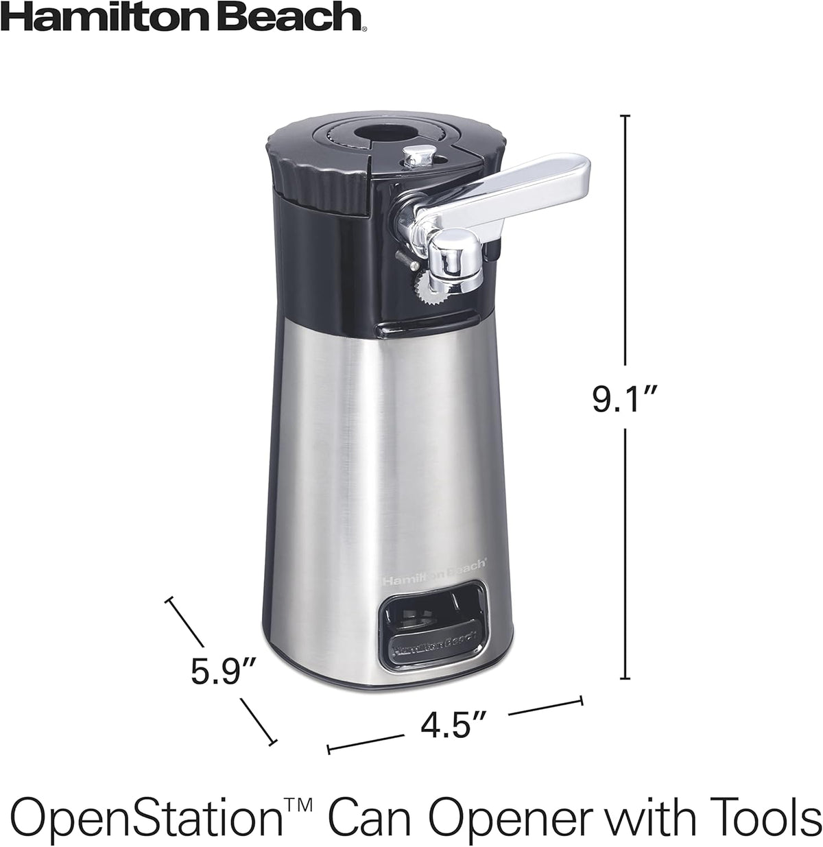 Hamilton Beach OpenStation Electric Can Opener With Automatic Shutoff