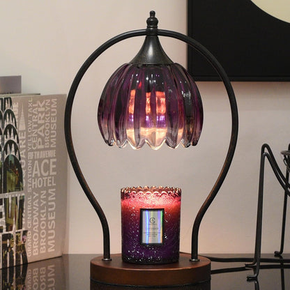 GOODBUY Candle Warmer Lamp with Timer Dimmable: Electric Candle Warmer Birthday Gifts for Women Mom - Candle Lamp Warmer House Warming Gifts New Home Decor - Wax Warmer for Jar Candles with 2 Bulbs