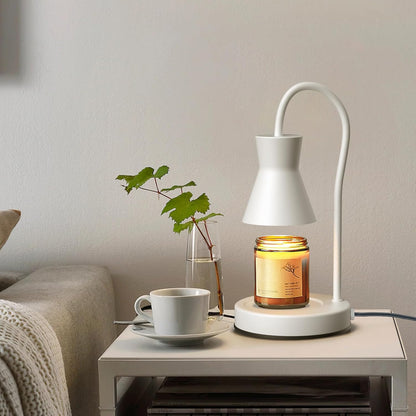 LALISU Candle Warmer Lamp with Timer Electric Candles Light Birthday Gifts