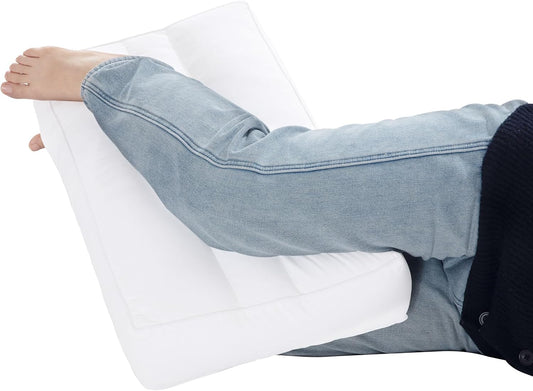 MABOZOO Knee Pillow for Side Sleepers Hip Pain,Between & Under Leg Pillows for Sleeping Side Sleeper,Down Alternative Pillow for Knee & Ankle Support,Sciatica & Back Pain Relief,Pregnancy Support