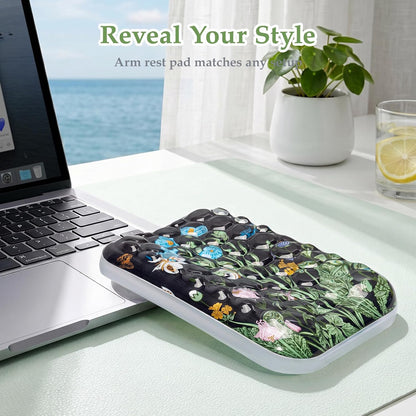 Ospelelf Ergonomic Elbow Pad, Gel Keyboard Wrist Rest Support for Office Desk Chair, Arm Wrist Pad for Typing Pain Relief