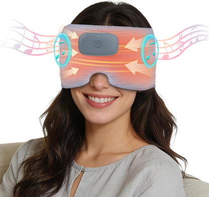 Heated Bluetooth Eye Mask for Sleep, Dry Eyes & Relaxation