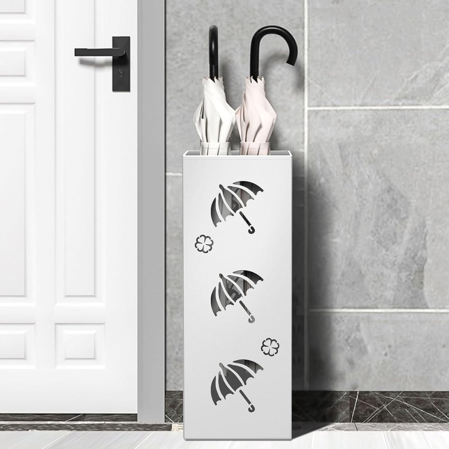 Umbrella holder for entryway | umbrella stands for entryway | Keep Your Floors Dry and Tidy with our Indoor Umbrella Stand | Stylish Umbrella Rack | Convenient Umbrella Storage Solution.