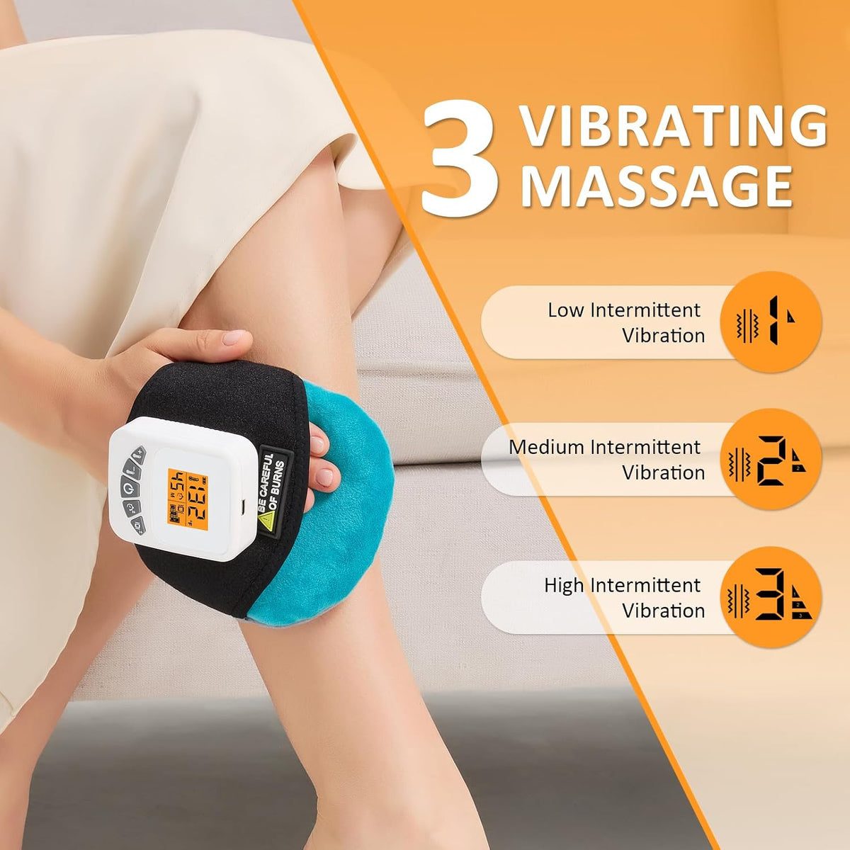 Feet Warmers, 5000mAh Rechargeable Foot &Ankle Heating Pad for Circulation
