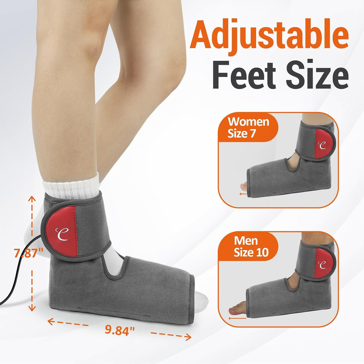 Comfytemp Foot Heating Pad for Plantar Fasciitis, Foot Pain Relief Products