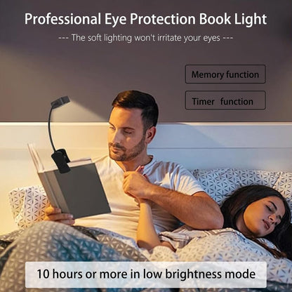 USB-C Rechargeable Book Light for Reading in Bed 3 Pack, LED Book Lights with 3 Color Temperature Reading Light, Easily Clip on to a Small Mini Lightweight Book Lights for Read Book Lovers