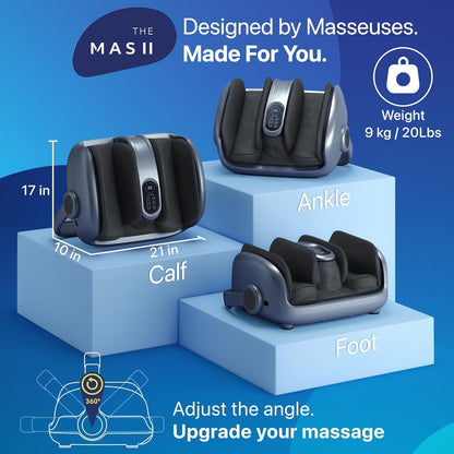 Miko Shiatsu Foot Massager with Heat and Deep Kneading