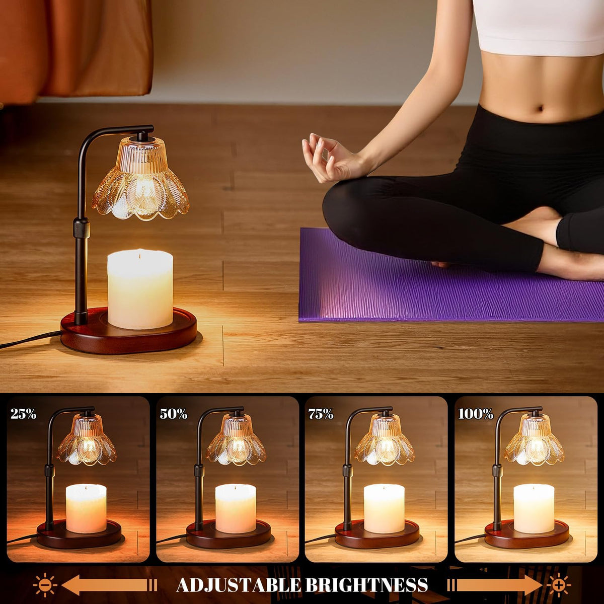 Candle Warmer Lamp with Timer,Birthday Gifes for Women and House Warming