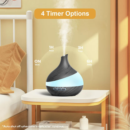 Essential Oil Diffuser for Women: 500ml with 14 Color LED