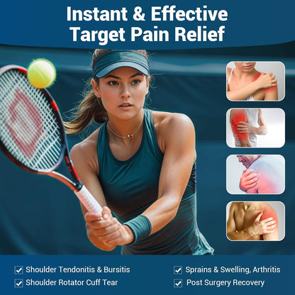 Comfytemp Shoulder Ice Pack, Rotator Cuff Cold Therapy Wrap (Large/X-Large)