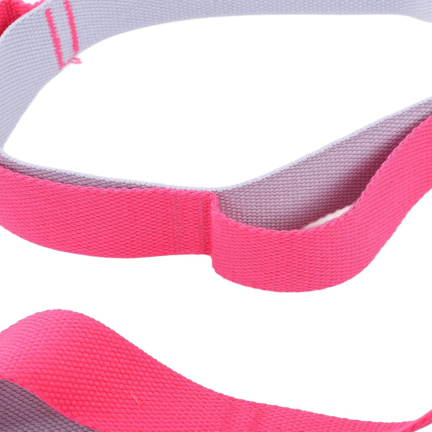 Yoga Stretching Strap, Fitness Stretch Belt with Fixed Door Anchor Loop, 10.2 ft 600D Oxford Cloth Leg Stretcher for Yoga, Gymnastics, Dance, Physical Therapy