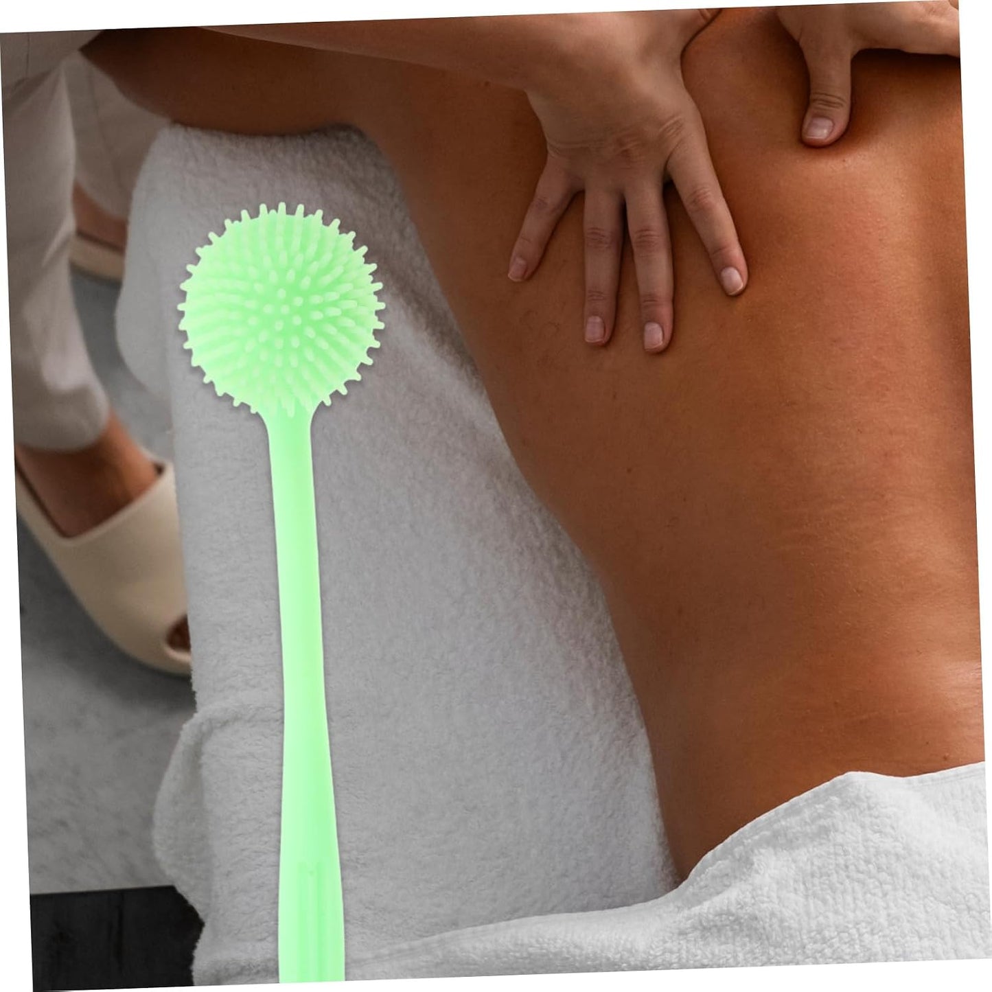 ORFOFE Tool Massage Trigger Point Cane Acupoint Massage Hammer Massager Hammer Ergonomic Design