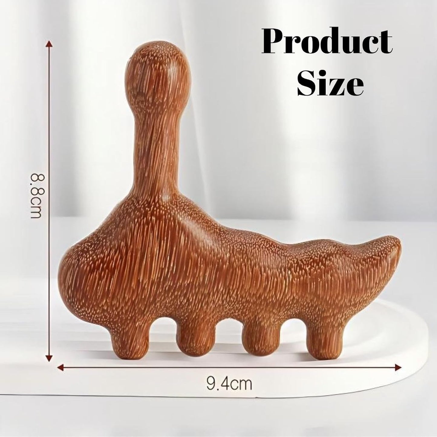 Wood Foot Massager Acupressure Tool Deep Tissue Reflexology Stick | Sandalwood Foot Reflexology Massager, Deep Tissue Acupressure Stick, Meridian Therapy, Relieve Muscle Tension, Multi-Use Tool