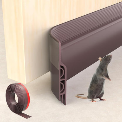 KNEELISA 39" Black Under Door Draft Stopper Interior for 0-1“ Gap,Silicone | Bottom Door Sweep Sound Proofing,Soundproofing Noise Blocker,Gap Filler Soundproof Seal Strip