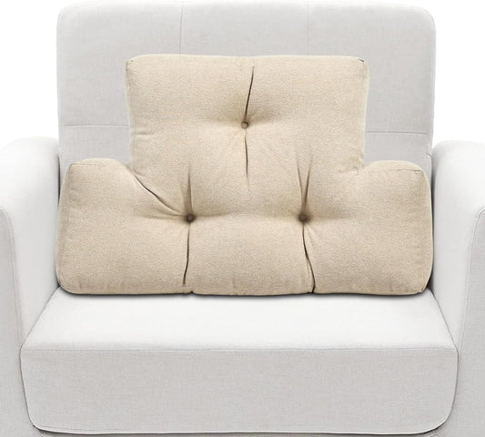 Back Pillow for Recliner Lumbar Support Pillow Soft and Fluffy Back Support Cushion Thick Lumbar Cushion for Chairs, Recliners,Sofa, Couch and Bed for Pain Relief