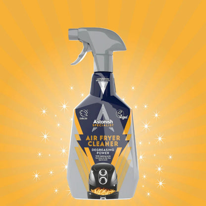 Astonish Air Fryer Cleaner Spray with Baking Soda, Non Stick Safe 25oz 2PK