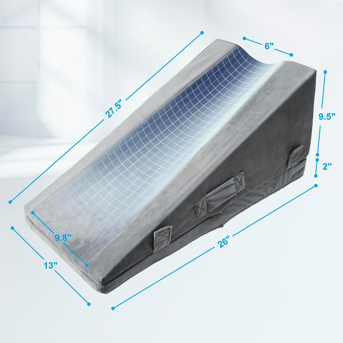 Leg Elevation Pillows After Knee Surgery(Single Leg), Keep Knee Straight