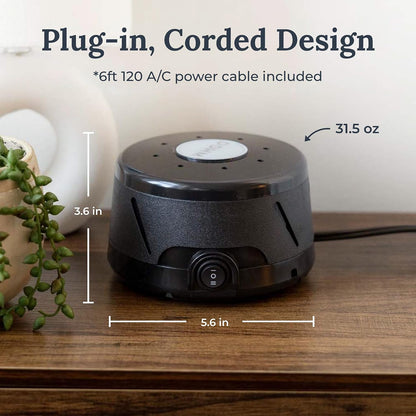 Yogasleep Dohm Classic (Gray) The Original White Noise Machine, Soothing Natural Sound from A Real Fan, Noise Cancelling for Office Privacy, Travel & Meditation, Sleep Therapy for Adults & Baby