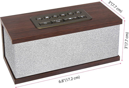 Sound Machine White Noise Machine with 70 Natural Soothing Sounds Sleeping Timer Memory Function 30 Volume Levels Brown Noise Sleep Sounds Machine Powered by USB for Baby Kids Adults,Black