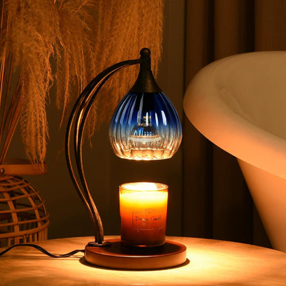Candle Warmer Lamp with Timer and Dimmer - Electric Melter for Scented Jar Candles - Housewarming, New Home Decor