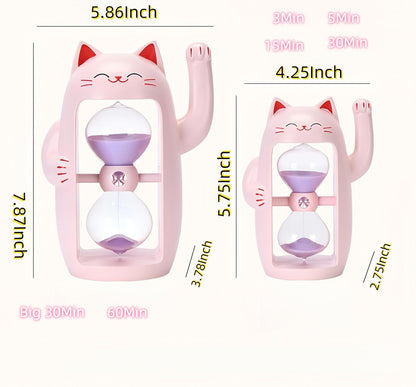 Colorful Sand Timers, Hourglass Sand Timers 5 Min Sandglass Timer with Protective Cover for Toothbrush Timer Games Classroom Home Office Cooking(Blue+5Min)
