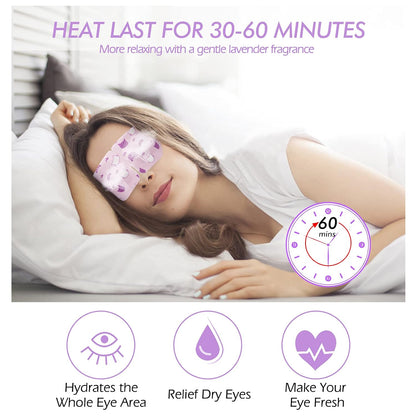 Jekeno Steam Eye Mask Heated Eye Masks for Dry Eyes