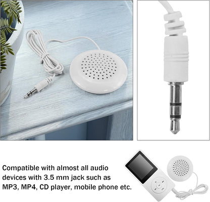 5 Pcs Pillow Speaker, New 3.5mm Mini Stereo Speaker for MP3 Phone Portable CD
