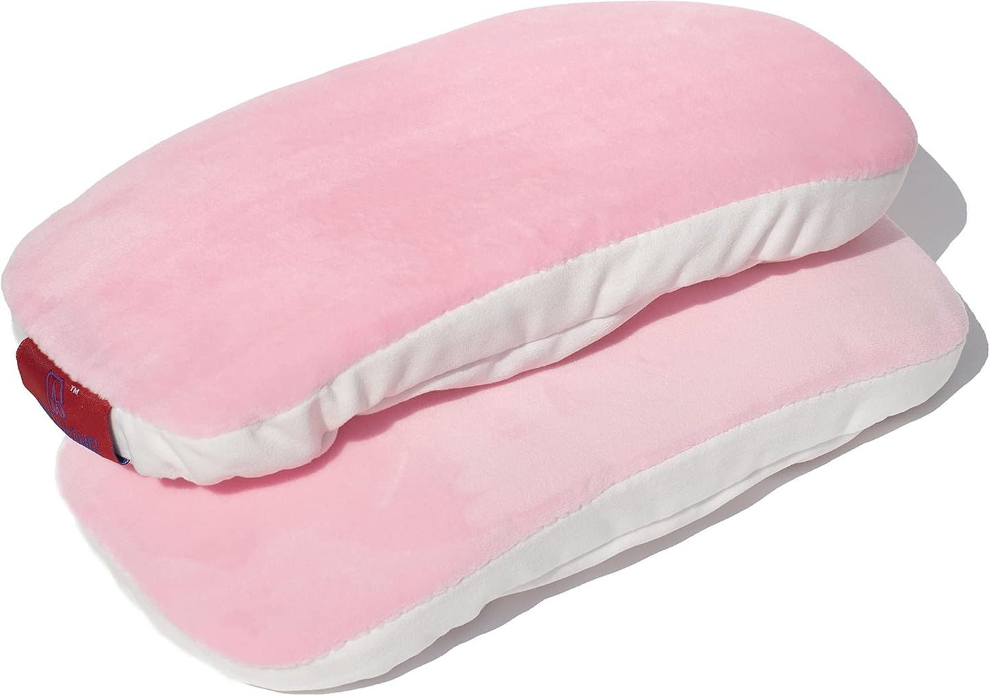 Ergonomic Office Chair Armrest Pads Extra Soft Elbow Support Cushions for Office, Gaming, Desk Chairs, Set of 2 Pink (11" Large Size, Washable Cover)‌