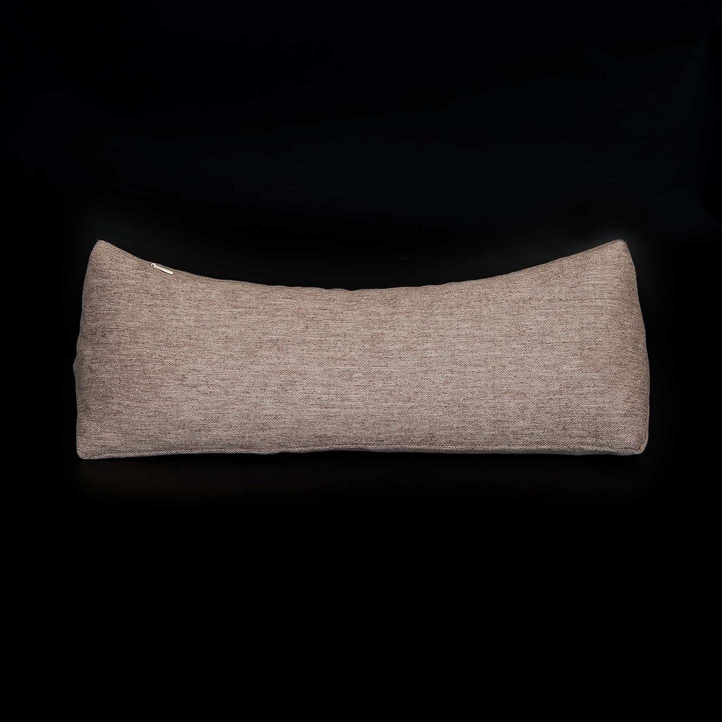 Buckwheat Neck Support Pillow Cervical Neck Cylinder Bolster Pillow,Buckwheat Hulls Adjustable Roll Pillow,Neck Pain Relief for Back and Side Sleepers Round Pillows for Lunch Break beige, 6*15 inch
