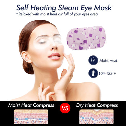 Jekeno Steam Eye Mask Heated Eye Masks for Dry Eyes