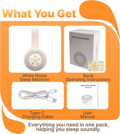 White Noise Machine, Sleep Therapy for Baby, Kids & Adults
