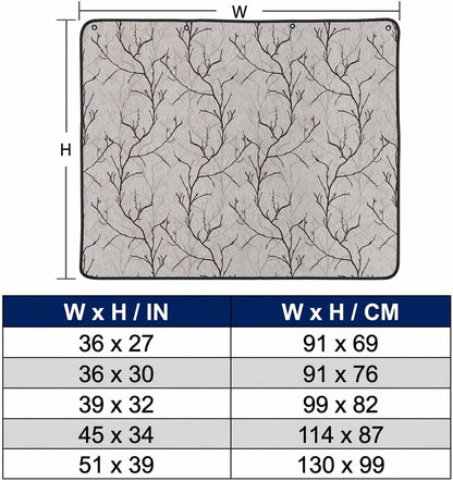 Magnetic Fireplace Cover White Vines Fireplace Screen Decorative Flowers Leaves Tree Branches Insulation Fireplace Blocker Blanket Save Energy Fireplace Draft Stopper Covers for Living Room 39x32 Inch