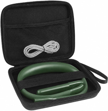 Neck Reading Light Book Lovers Gifts, Rechargeable 80Hrs Eye-friendly 3 Colors & Stepless Dimming Book Light for Reading, Christmas Stocking Stuffers for Men Women Camping Knitting Crochet Accessories