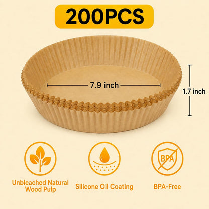 Air Fryer Liners Disposable Parchment Paper for Ninja Air Fryer