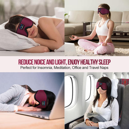 MUSICOZY Sleep Headphones Bluetooth 5.4 Sleep Mask with HD Sound